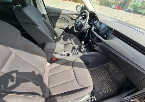 Skoda Scala cena 74500 przebieg: 17967, rok produkcji 2021 z Kowalewo Pomorskie małe 121